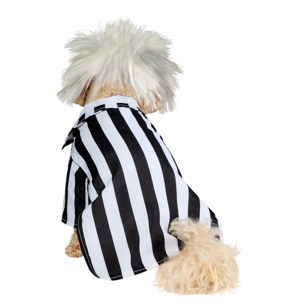 Beetlejuice Pet Costume for For Dogs or Cats by Rubies, size XL